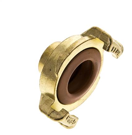 3/8'' Weibliche GEKA Gartenschlauch-Messing-Kupplung KTW
