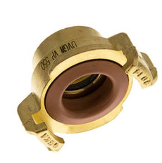 3/4'' Weibliche GEKA Gartenschlauch-Messing-Kupplung KTW
