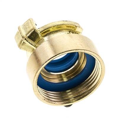 1 1/4'' Weibliche GEKA Gartenschlauch-Messing-Kupplung KTW