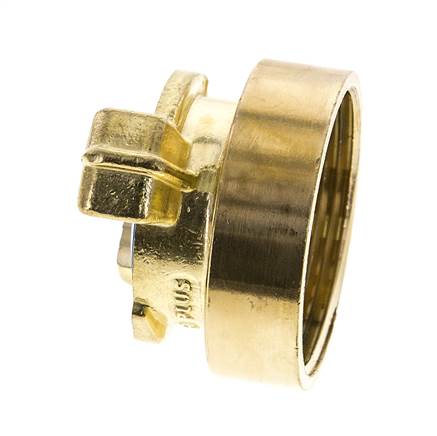 1 1/2'' Weibliche GEKA Gartenschlauch-Messing-Kupplung KTW