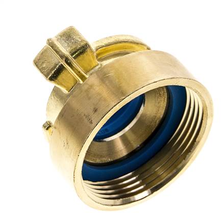 1 1/2'' Weibliche GEKA Gartenschlauch-Messing-Kupplung KTW