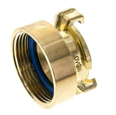 1 1/2'' Weibliche GEKA Gartenschlauch-Messing-Kupplung KTW