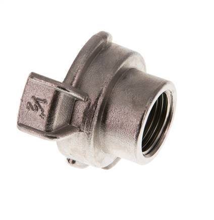 1/2'' Weibliche GEKA Gartenschlauchkupplung aus Edelstahl