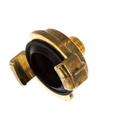 1/4'' Male GEKA Gartenschlauch Messing-Kupplung [2 Stück]