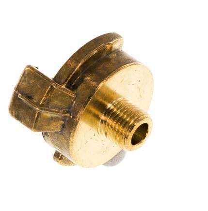 1/4'' Male GEKA Gartenschlauch Messing-Kupplung [2 Stück]
