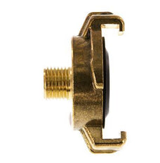 1/4'' Male GEKA Gartenschlauch Messing-Kupplung [2 Stück]