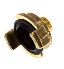 3/8'' GEKA Gartenschlauch-Kupplung aus Messing [2 Stück]