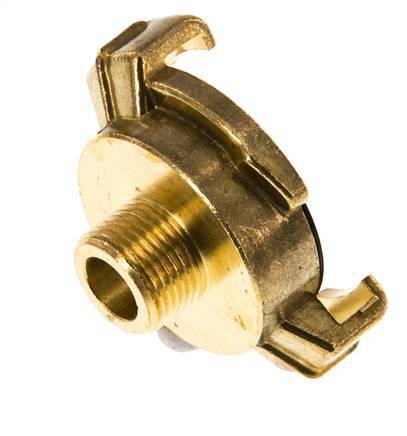 3/8'' GEKA Gartenschlauch-Kupplung aus Messing [2 Stück]