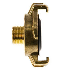 3/8'' GEKA Gartenschlauch-Kupplung aus Messing [2 Stück]