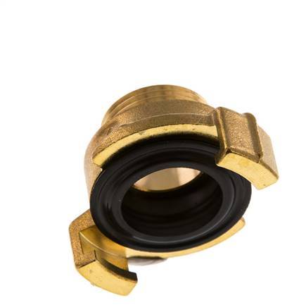 3/4'' GEKA Gartenschlauch-Kupplung aus Messing [2 Stück]