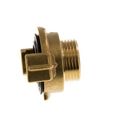 3/4'' GEKA Gartenschlauch-Kupplung aus Messing [2 Stück]