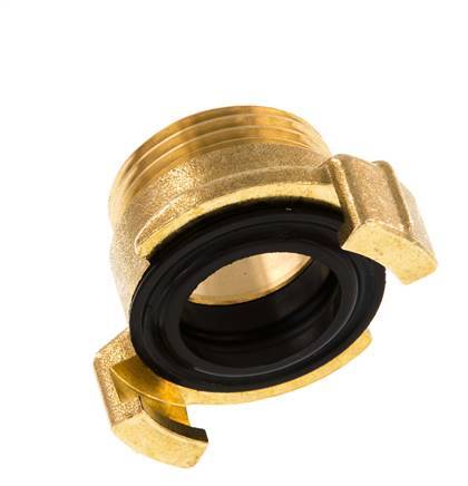 1'' Male GEKA Gartenschlauch Messing-Kupplung [2 Stück]