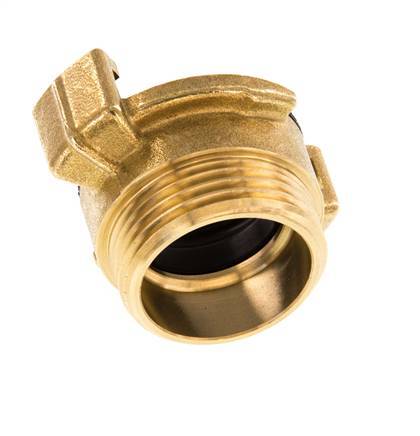 1'' Male GEKA Gartenschlauch Messing-Kupplung [2 Stück]