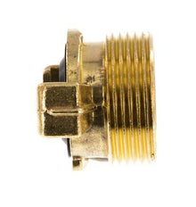 1 1/4''-Männchen GEKA Gartenschlauch-Messingkupplung