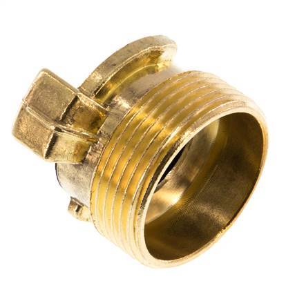 1 1/4''-Männchen GEKA Gartenschlauch-Messingkupplung