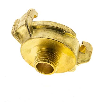 3/8'' GEKA-Gartenschlauch-Messingkupplung KTW