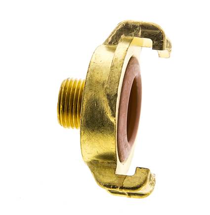 3/8'' GEKA-Gartenschlauch-Messingkupplung KTW