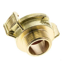 3/4'' GEKA-Gartenschlauch-Messing-Kupplung KTW
