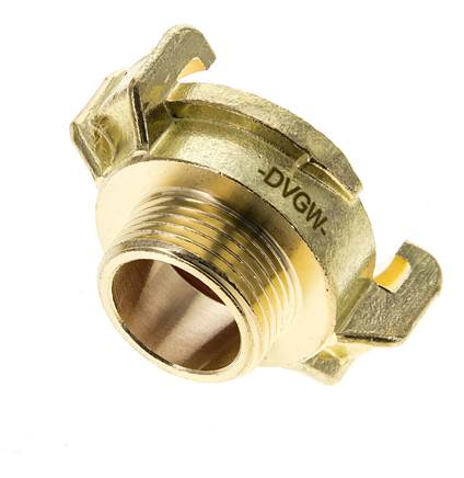 3/4'' GEKA-Gartenschlauch-Messing-Kupplung KTW