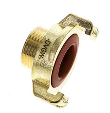 3/4'' GEKA-Gartenschlauch-Messing-Kupplung KTW