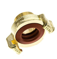 3/4'' GEKA-Gartenschlauch-Messing-Kupplung KTW