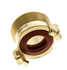 1 1/4'' GEKA-Gartenschlauch-Messing-Kupplung KTW