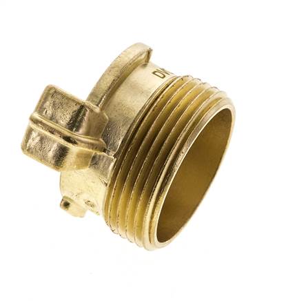 1 1/4'' GEKA-Gartenschlauch-Messing-Kupplung KTW