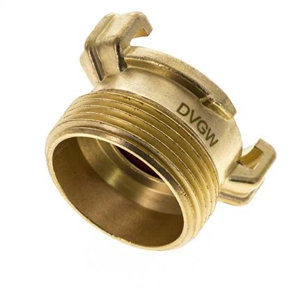 1 1/4'' GEKA-Gartenschlauch-Messing-Kupplung KTW