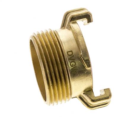 1 1/4'' GEKA-Gartenschlauch-Messing-Kupplung KTW