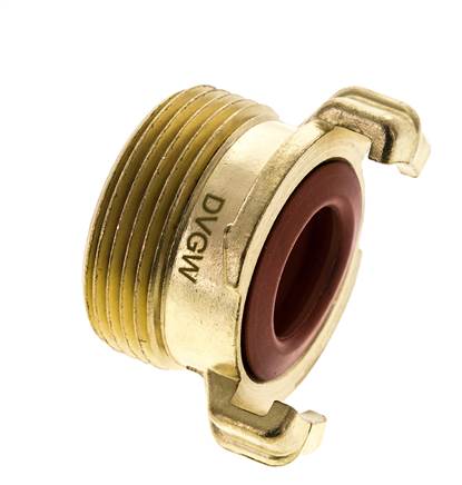 1 1/4'' GEKA-Gartenschlauch-Messing-Kupplung KTW