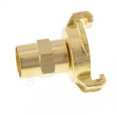 13 mm (1/2'') Schlauchbolzen GEKA Gartenschlauch Messingkupplung KTW Anschluss für Industrieschläuche