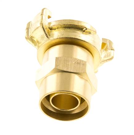 19 mm (3/4'') Schlauchbolzen GEKA Gartenschlauch Messingkupplung KTW Anschluss für Industrieschläuche