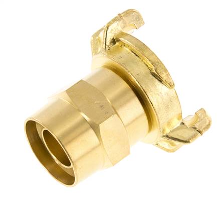 19 mm (3/4'') Schlauchbolzen GEKA Gartenschlauch Messingkupplung KTW Anschluss für Industrieschläuche