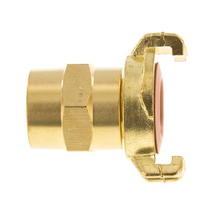 19 mm (3/4'') Schlauchbolzen GEKA Gartenschlauch Messingkupplung KTW Anschluss für Industrieschläuche