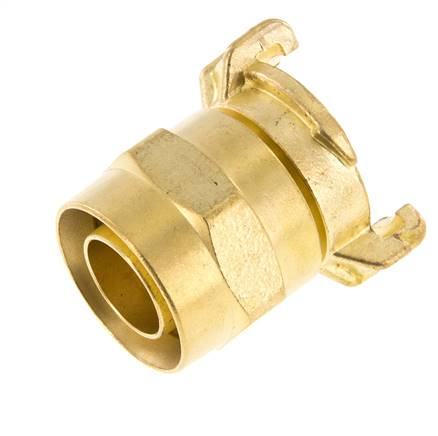 25 mm (1'') Schlauchbolzen GEKA Gartenschlauch Messingkupplung KTW Anschluss für Industrieschläuche