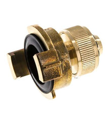 13 mm (1/2'') Hose Barb GEKA Gartenschlauch Messingkupplung Überwurfmutter