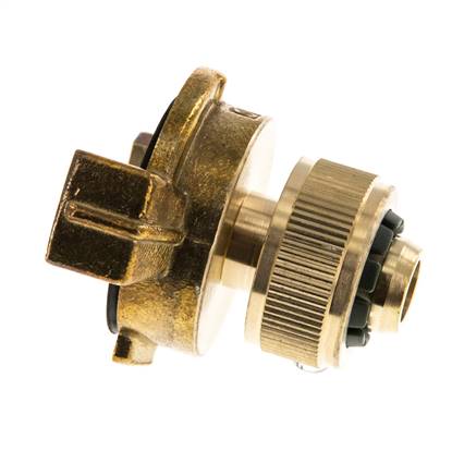 13 mm (1/2'') Hose Barb GEKA Gartenschlauch Messingkupplung Überwurfmutter