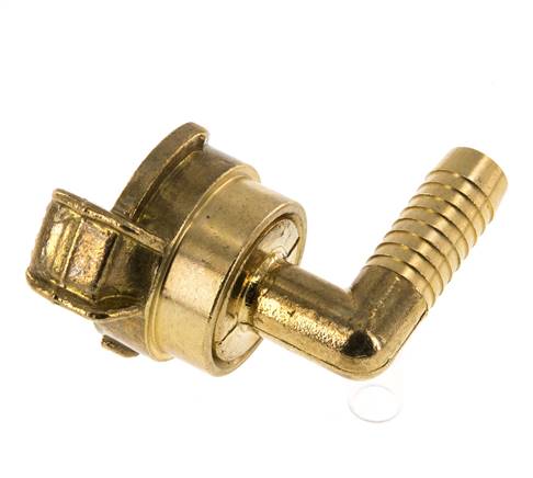 13 mm (1/2'') Schlauch Barb GEKA Gartenschlauch Messingkupplung Drehbarer Winkel
