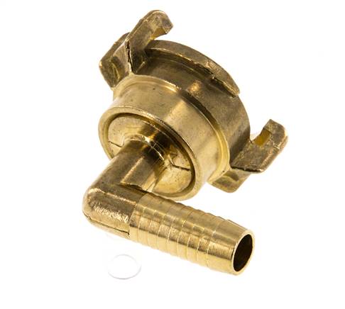 13 mm (1/2'') Schlauch Barb GEKA Gartenschlauch Messingkupplung Drehbarer Winkel