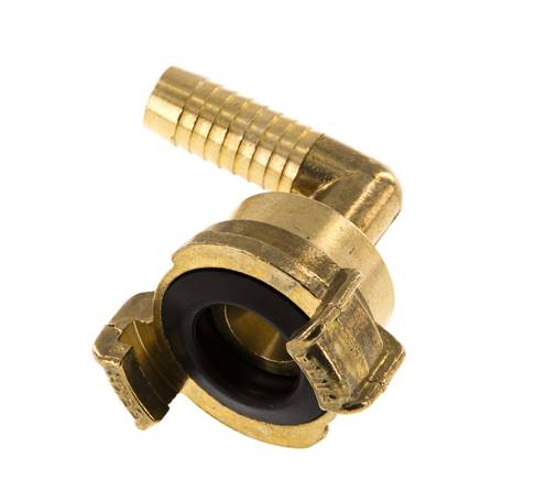 13 mm (1/2'') Schlauch Barb GEKA Gartenschlauch Messingkupplung Drehbarer Winkel