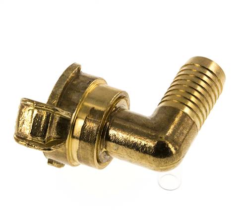 19 mm (3/4'') Schlauch Barb GEKA Gartenschlauch Messingkupplung Drehbares Winkelstück