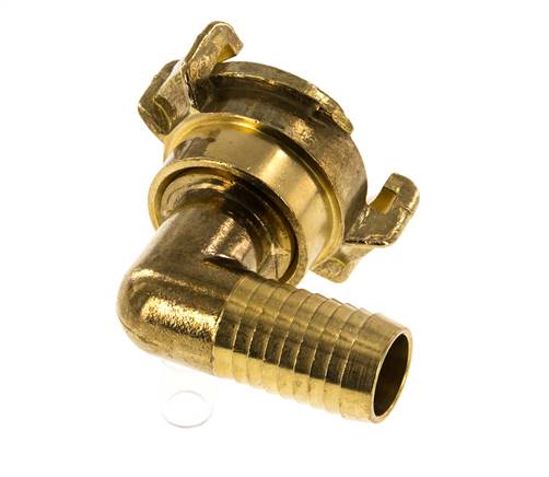 19 mm (3/4'') Schlauch Barb GEKA Gartenschlauch Messingkupplung Drehbares Winkelstück