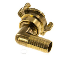 19 mm (3/4'') Schlauch Barb GEKA Gartenschlauch Messingkupplung Drehbares Winkelstück