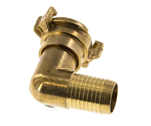 25 mm (1'') Schlauch Barb GEKA Gartenschlauch Messingkupplung Drehbares Winkelstück