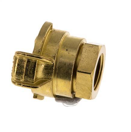 1/2'' Female GEKA Gartenschlauch Messingkupplung drehbar