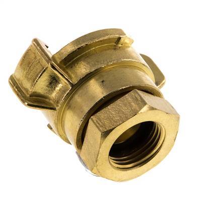 1/2'' Female GEKA Gartenschlauch Messingkupplung drehbar