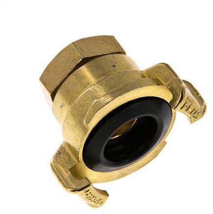 1/2'' Female GEKA Gartenschlauch Messingkupplung drehbar