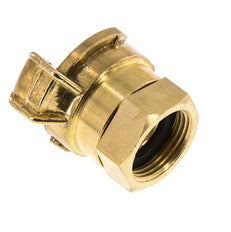 3/4'' GEKA Gartenschlauchkupplung aus Messing drehbar