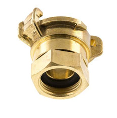 3/4'' GEKA Gartenschlauchkupplung aus Messing drehbar