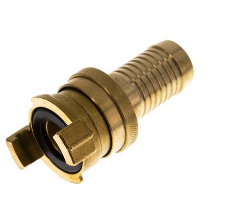 25 mm (1'') Hose Barb Safety GEKA Gartenschlauch Messingkupplung